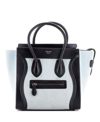 Mini Luggage Bag Grainy Leather