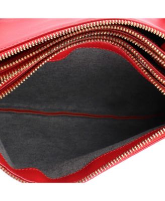 Small Trio Crossbody Bag Leather