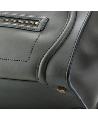 Mini Luggage Bag Smooth Leather