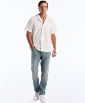 Men's Novelty Embroidered Camp Shirt