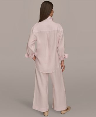 Women's Button-Down Linen Shirt