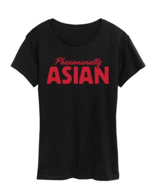 Plus Size Instant Message Phenomenally Asian Graphic T-Shirt