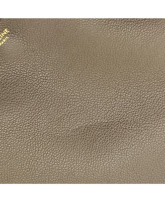 Small Folded Cabas Leather