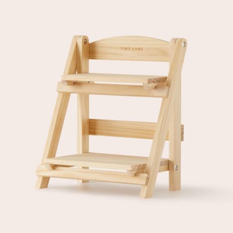 Детская игрушка Tiny Land 2-Tier Wooden Storage Rack, Ages 3+