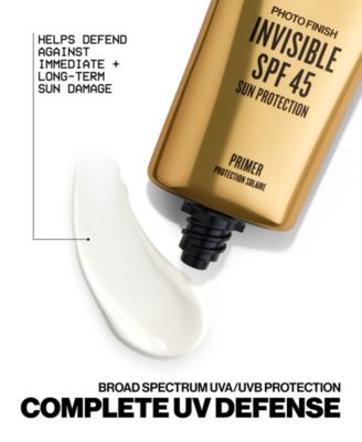 Photo Finish Invisible SPF 45 Broad Spectrum Primer, 1.3 oz.