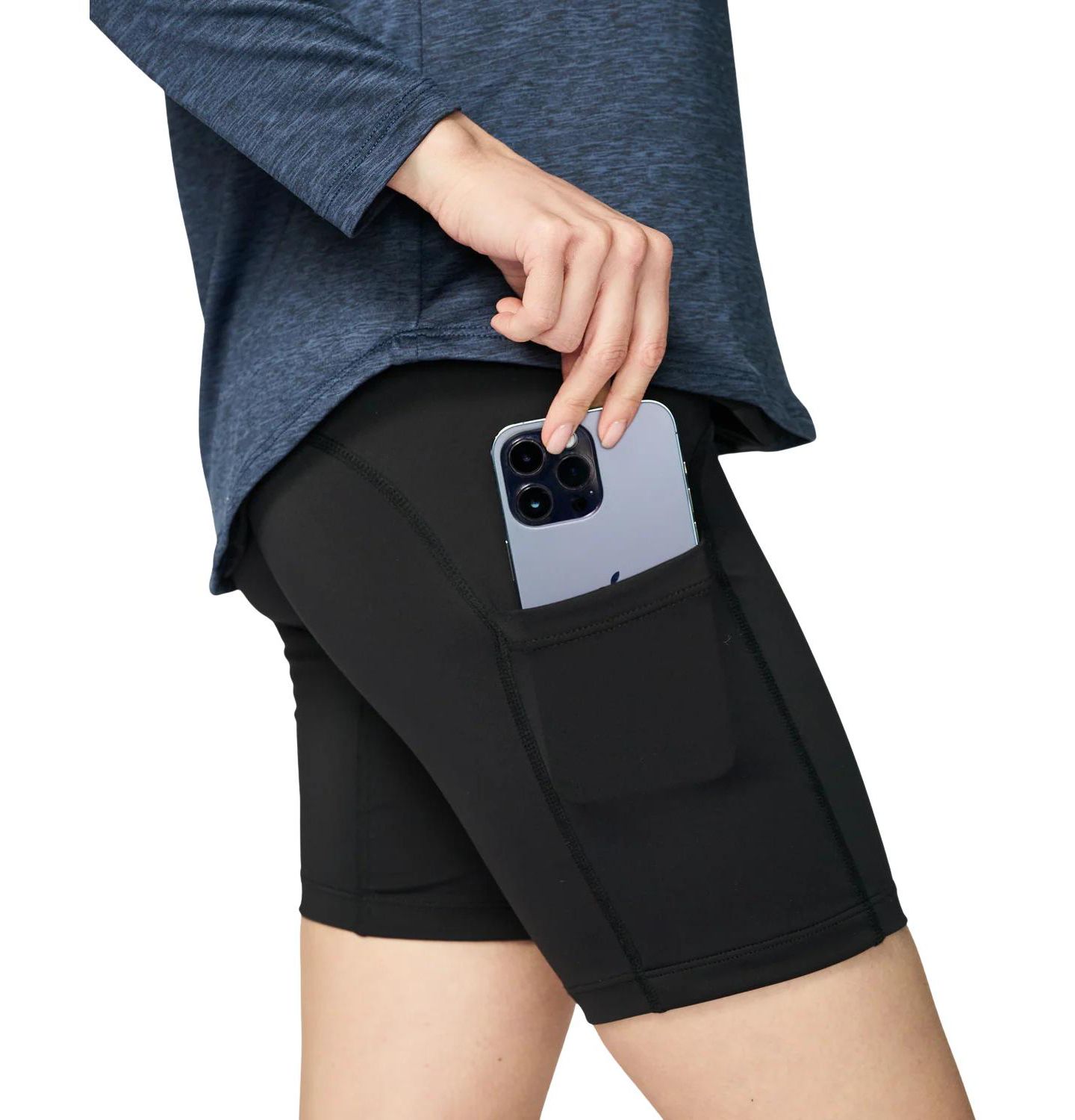 Женские шорты Forme Boost Short for Core & Back Alignment, цвет: Обсидиановый — фото 5