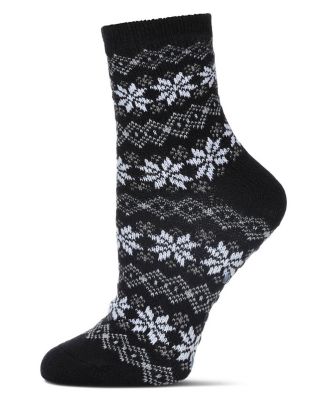 Women's Snowflakes Plush Cabin Socks