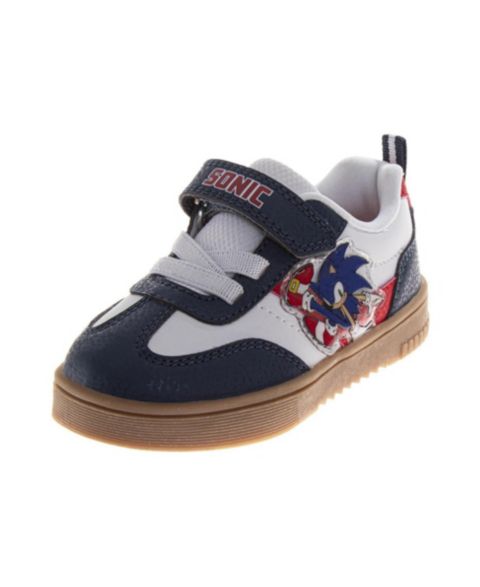 Кроссовки Sonic The Hedgehog Comfortable Casuals Sneaker для мальчиков, цвет: Тёмно-синий белый