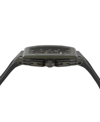 Men's Green Stainless Steel Bracelet Watch, 42mm