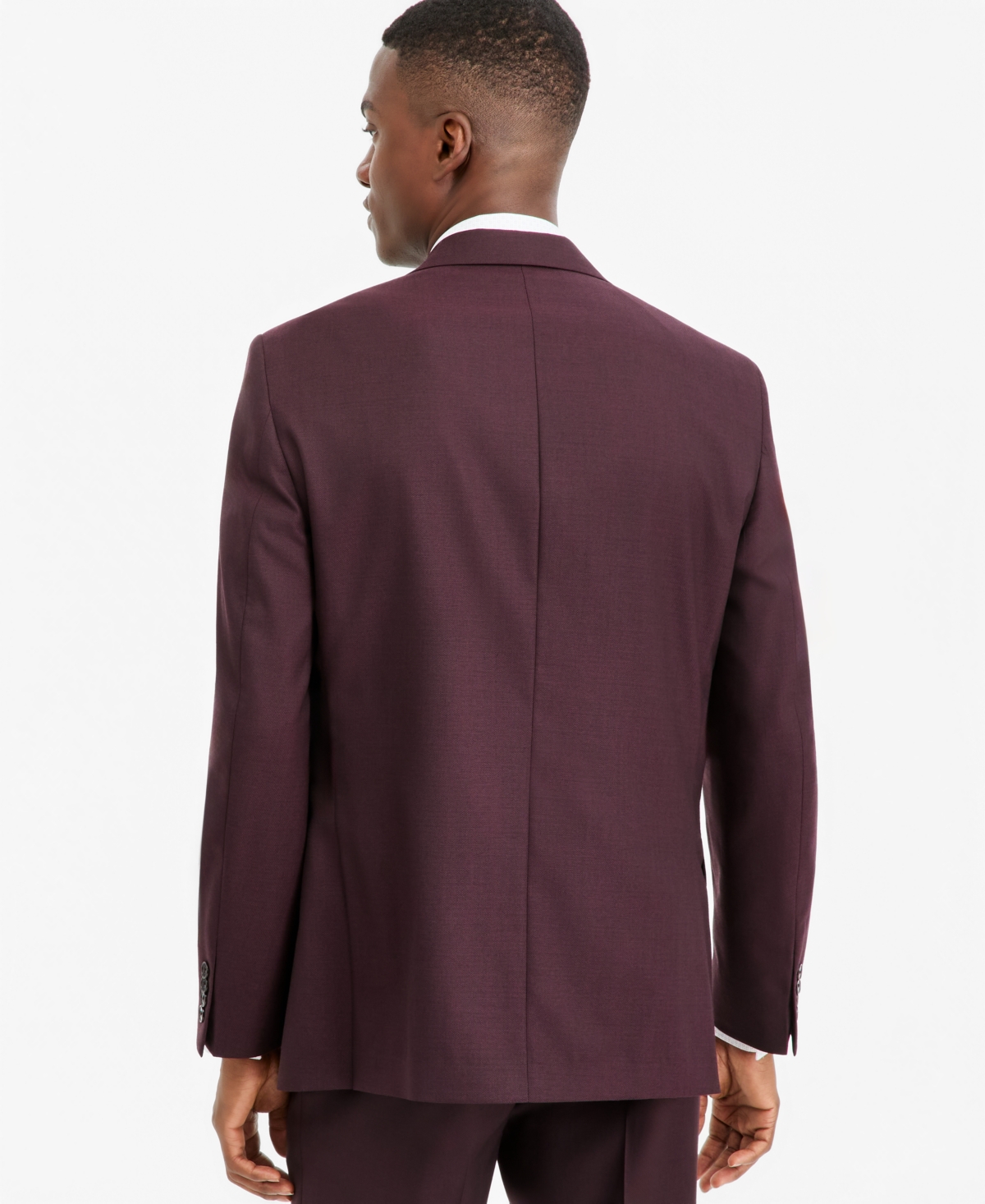 Calvin Klein Men's Slim-Fit Wool-Blend Suit Jacket