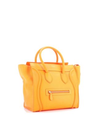 Mini Luggage Bag Grainy Leather