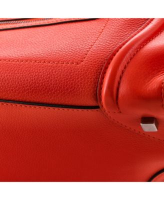 Mini Luggage Bag Grainy Leather