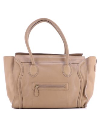 Shoulder Luggage Bag Leather