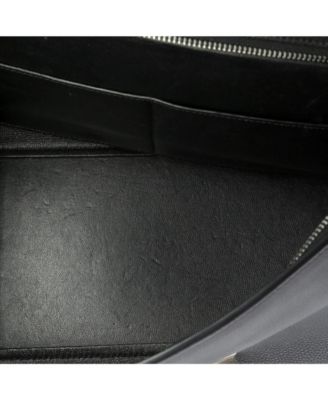 Small Trapeze Bag Leather with Patent