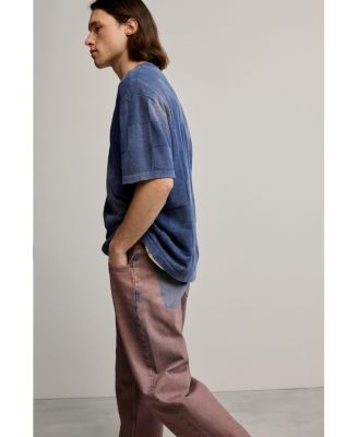 Men's Plain denim trousers