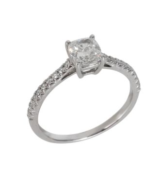 Tiffany & Co. Cushion Modified Diamond Novo Engagement Ring