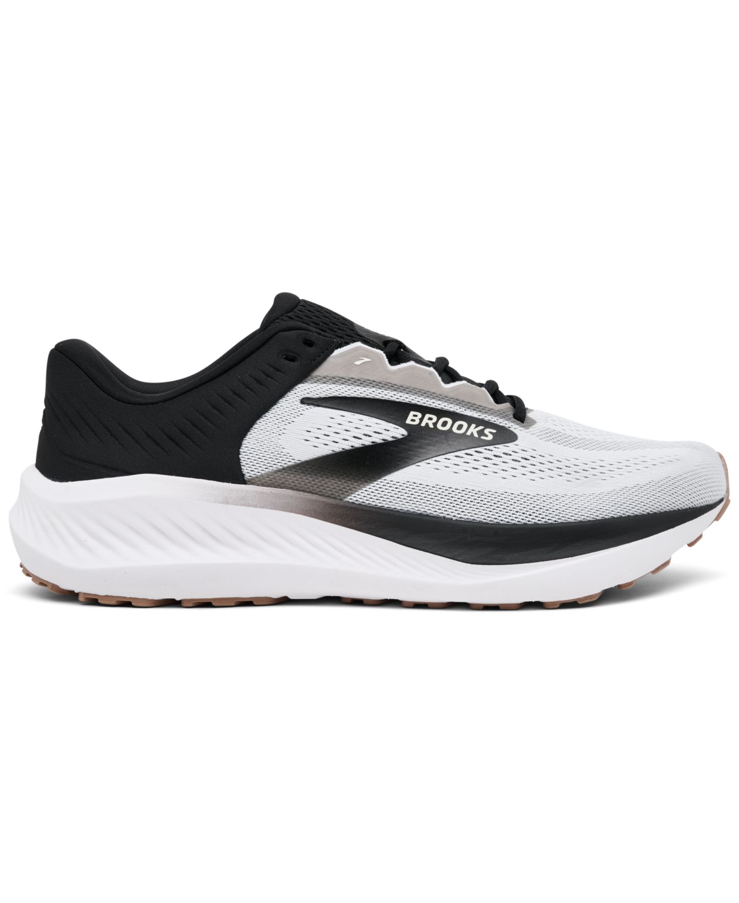 Мужские кроссовки Brooks Anthem 8 Running, цвет: Белый / Чёрный — фото 2