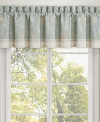Garden View Straight Window Valance, 14" x 20"