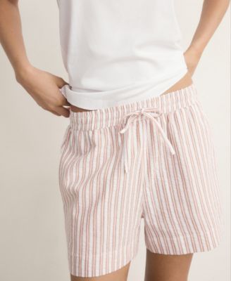 Women's Two-Piece Cotton Striped Pajamas