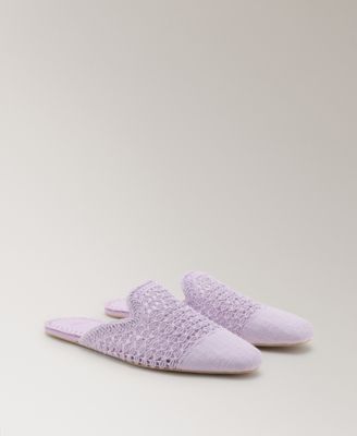 Women's Crochet Mule Slippers