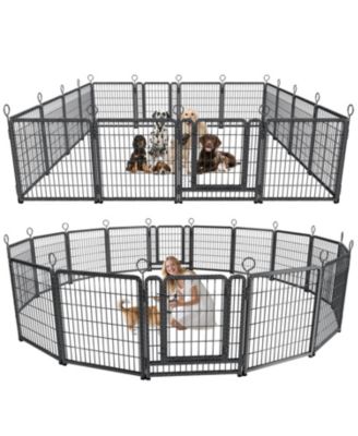 Portable Outdoor Dog Playpen for RV, Camping & Yard – 16 Extra-Wide Panels