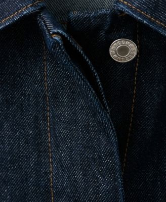 Women's Pockets Fitted Denim Jacket