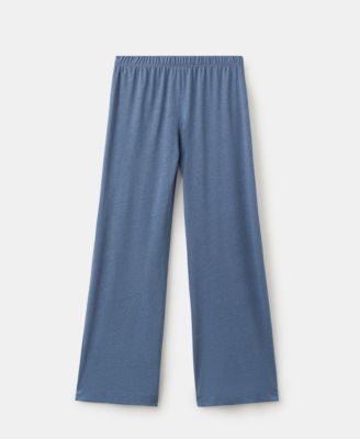Women's Basic Long Lyocell Trousers