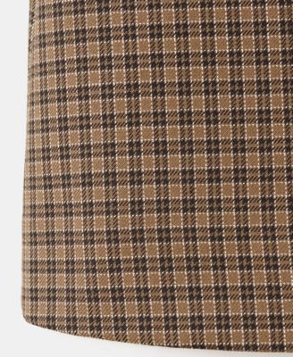 Women's Houndstooth Short Skirt