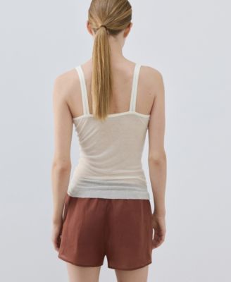 Women's Seamless Lyocell Wool Top