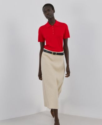 Women's Polo Neck Sweater