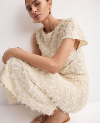 Women's Asymmetrical Textured Top