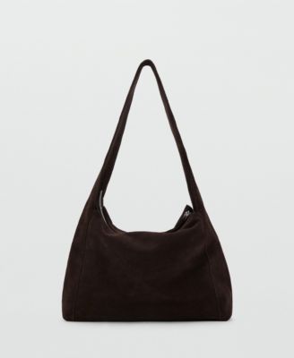Women's Suede Shopper Bag