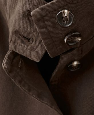 Women's Pockets Oversized Denim Barn Jacket