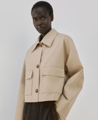 Women's Pockets Cotton Jacket