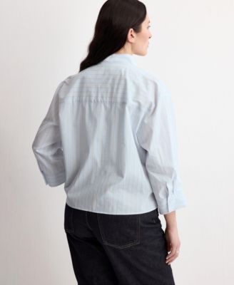 Women's Striped Cotton Shirt