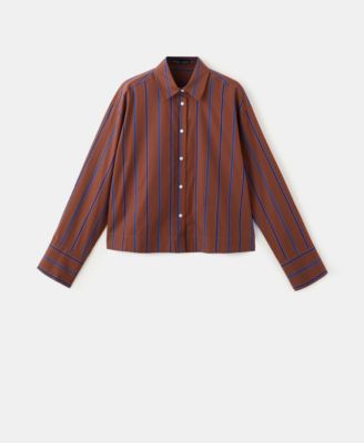 Women's Striped Cotton Shirt