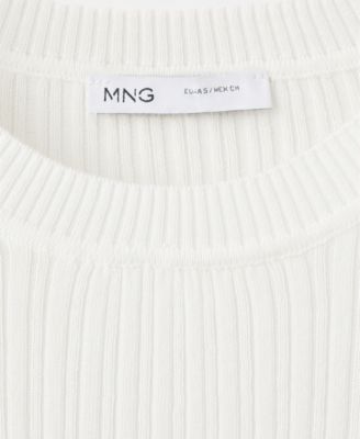 Women's Ribbed Knit T-Shirt