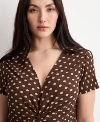 Women's Printed Midi-Dress