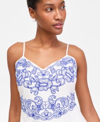 Women's Linen & Blend Midi Dresses | Macy's