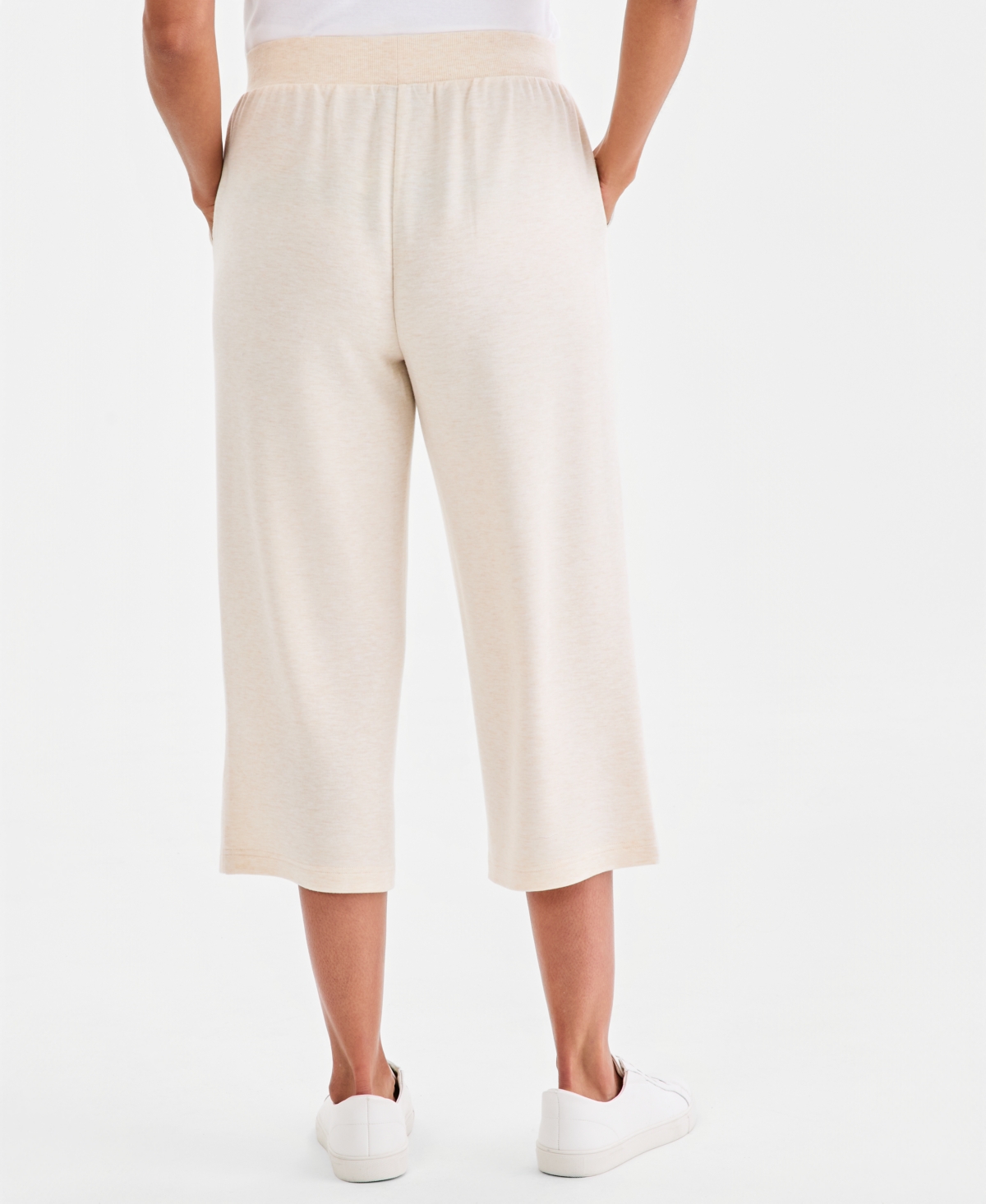 Style & Co Women's Luxsoft French Terry Capri Pants, Macy's Exclusive