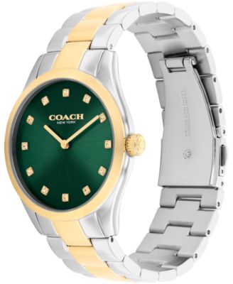 Women's Brooks Two Tone Stainless Steel Bracelet Watch, 36mm