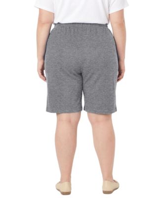 Plus Size 7-Day Knit Bermuda Shorts