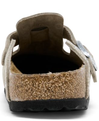 Women's Boston Rivets Suede Leather Clogs from Finish Line