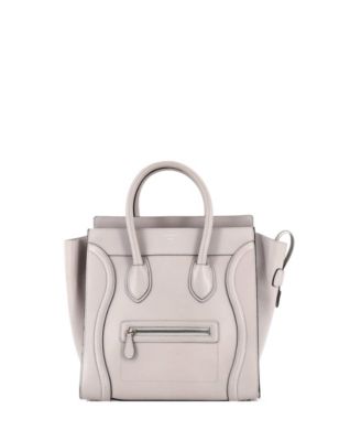 Mini Luggage Bag Smooth Leather