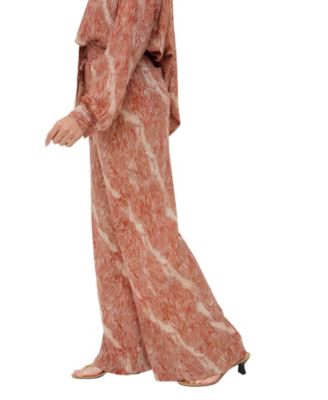 Women's Ginger High Waist Tiger Print Trouser