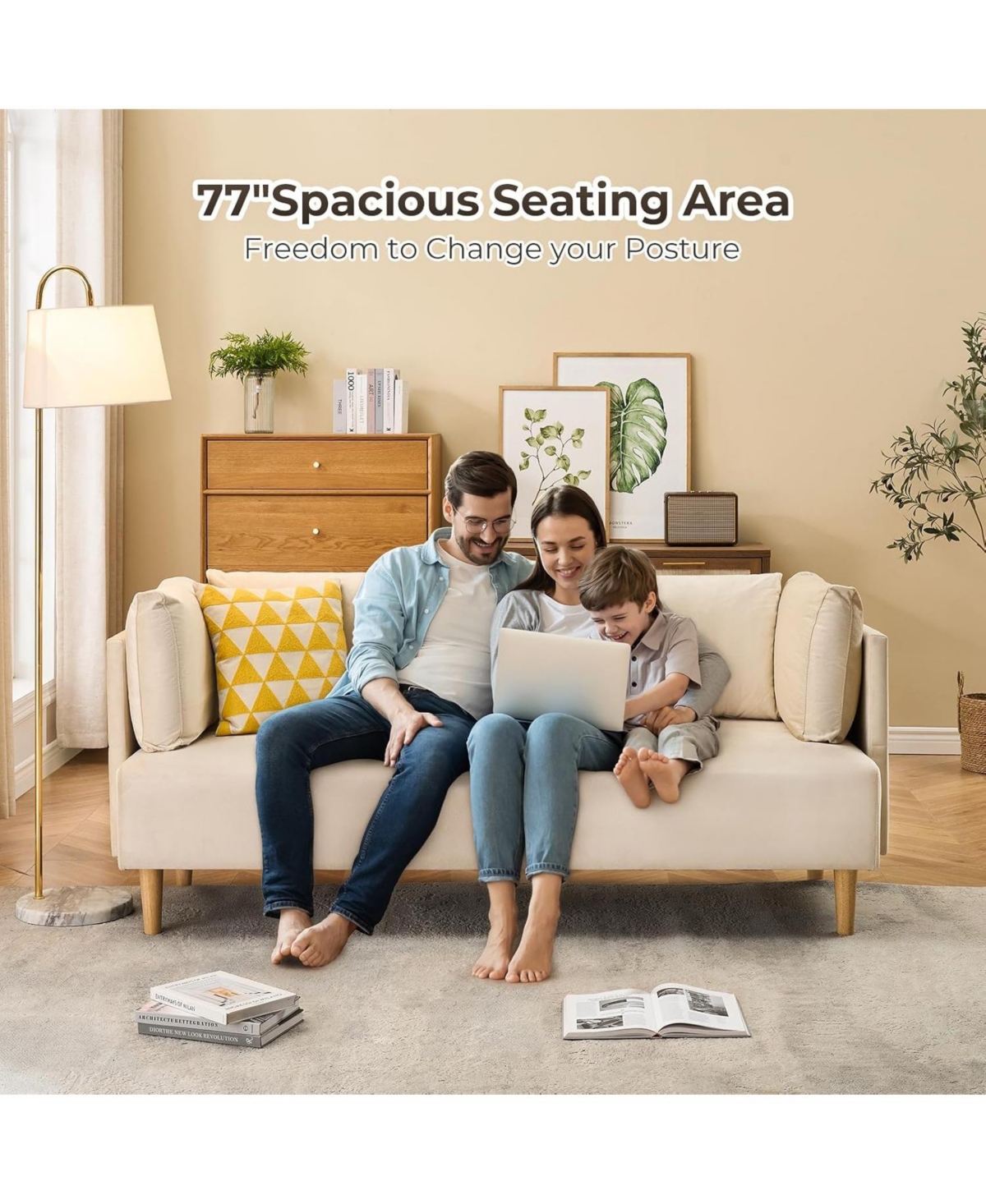 gaomon 76" Sofa Couch