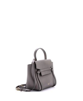 Nano Belt Bag Textured Leather