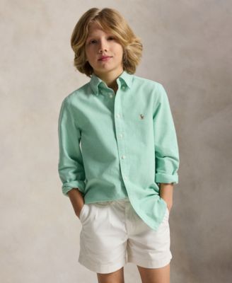 Boys' 8-20 Button-Down Collar Shirt