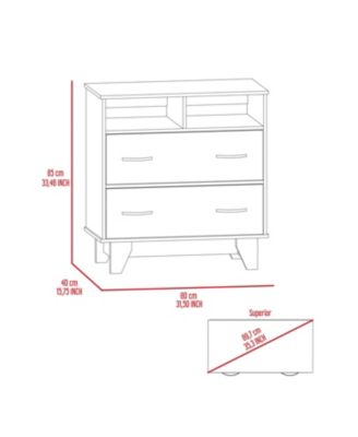 Modern 4 Drawer Dresser MDF Cabinet with Wheels for Bedroom Living Room Entryway