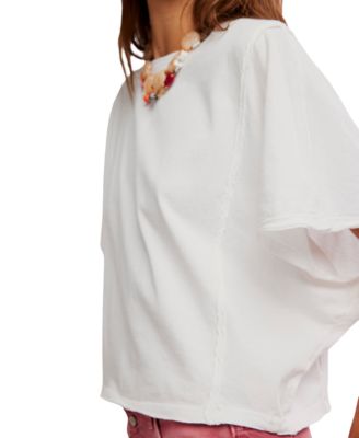 Women's Dolman-Sleeve Boxy Fit T-Shirt